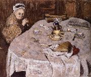 Edouard Vuillard Vial wife's breakfast oil painting on canvas